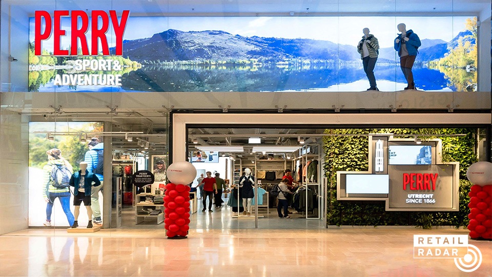 gas Vertrek hand RetailRadar] Opening flagshipstore Perry Sport | MarketingTribune Food en  Retail